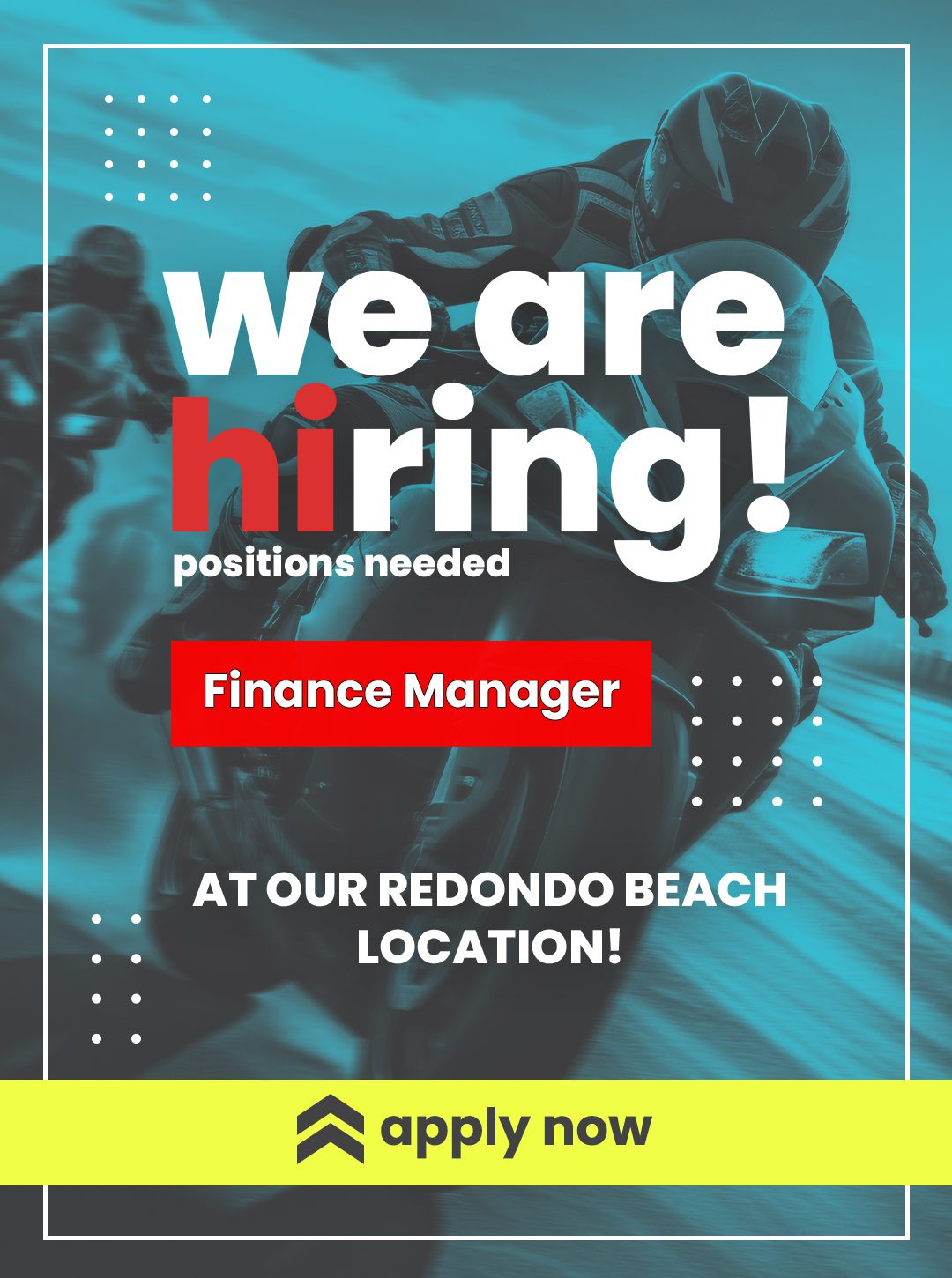 finance manager Position