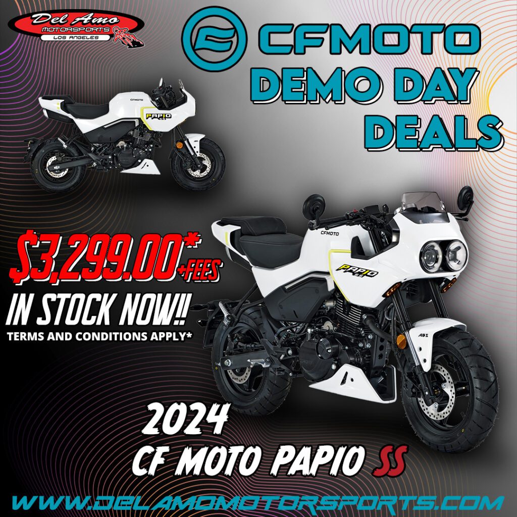 2024 CF Moto Papio SS (White)