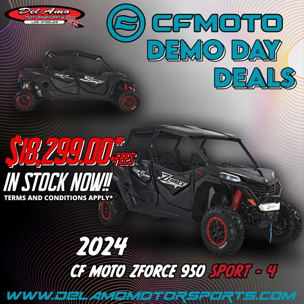 2024 CF Moto ZFORCE 950 Sport - 4 (black)